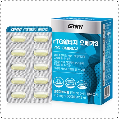  GNM자연의품격 rTG 알티지 오메가3, 42.9g, 1개