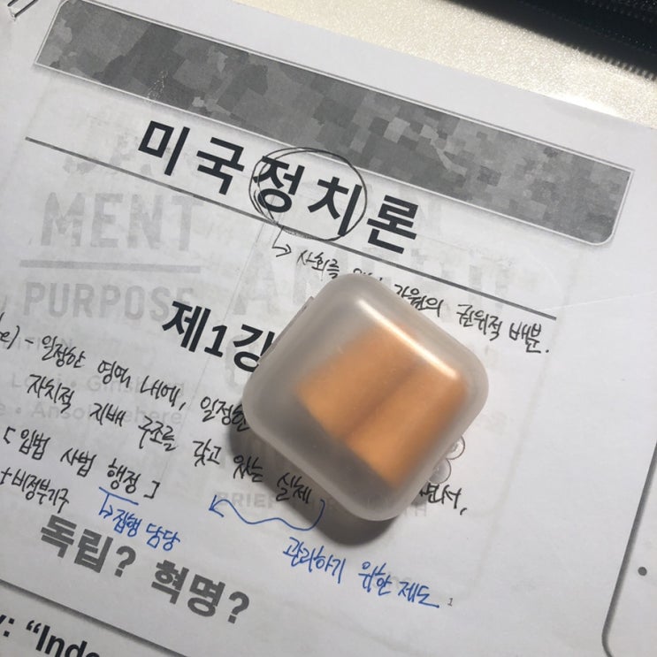  뒤늦게 시험기간을 기록하는 일상 4