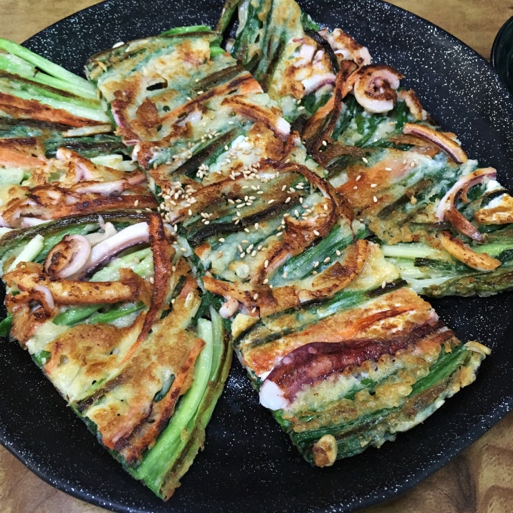  파전이 맛있는 곳, 팔공산 산채식당에서 간단한 점심식사