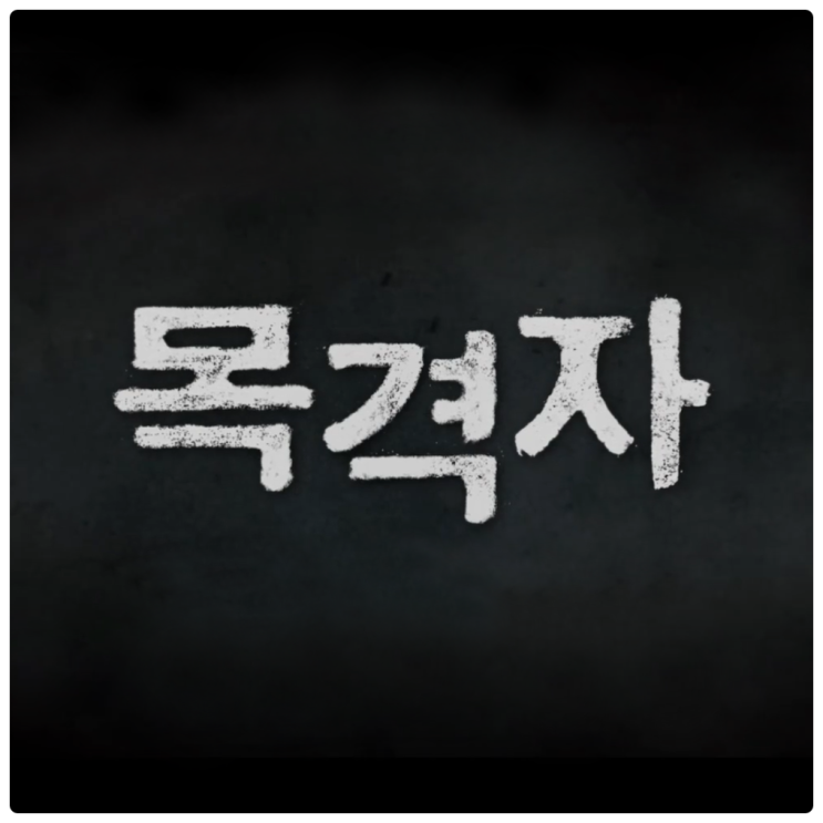  영화 목격자 결말