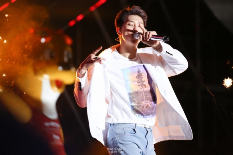  [RM] SBS 광주슈퍼콘서트 흑발 김남준 사진모음