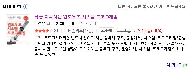  뇌를 자극하는 윈도우즈 시스템 프로그래밍