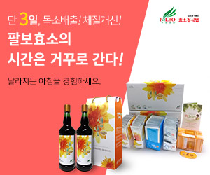  팔보 효소 간! 간때문이야~ 간지키기!