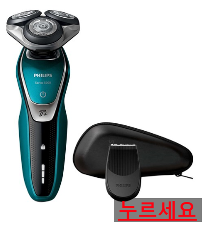  쿠팡  필립스 5000시리즈 전기면도기 + 스마트 클릭 트리머 + 케이스    S5650/12  [111,900원]