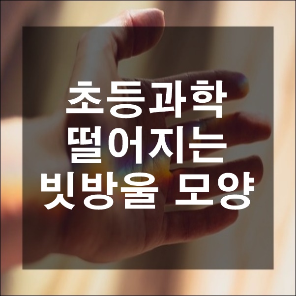  초등과학 떨어지는 빗방울 모양 공기저항과 표면장력의 영향 납작한 빗방울
