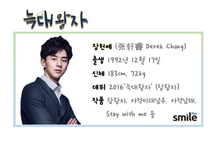  새 드라마! 대만판 늑대 소년 - 늑대 왕자: 랑왕자 주연배우 소개