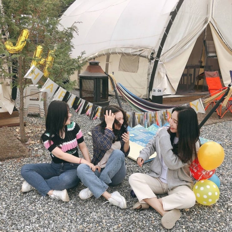  아산글램핑 파라다이스도고스파 밤소리글램핑 대산가든