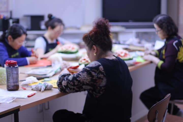  이바지 마지막수업, 수박카빙, 혼례음식지도사 1급 자격증과정