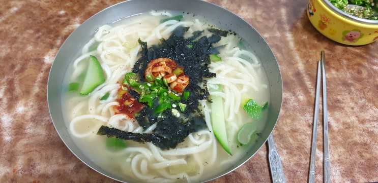  창원 반송시장 칼국수맛집 정아분식 추천해요~*