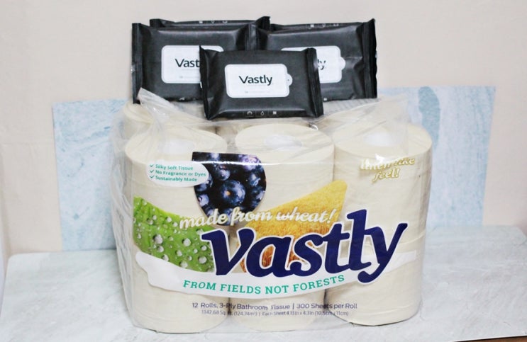  3겹화장지 먼지없는휴지 바스틀리 Vastly