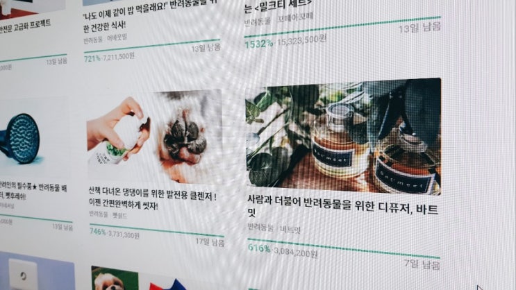  바트밋 고양이디퓨저, 633% 달성중!