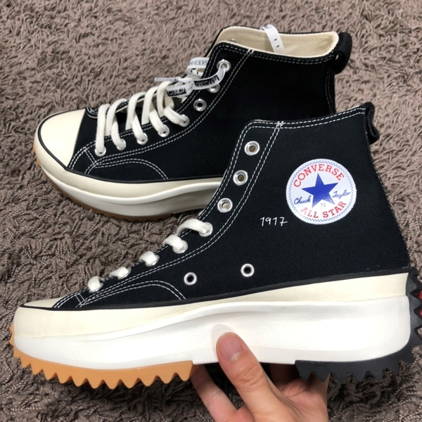  컨버스 x JW 앤더슨 런스타 하이크 블랙 / Converse JW ANDERSON