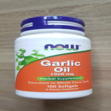  (38% 할인)Now Foods 갈릭 오일 1500mg 소프트젤