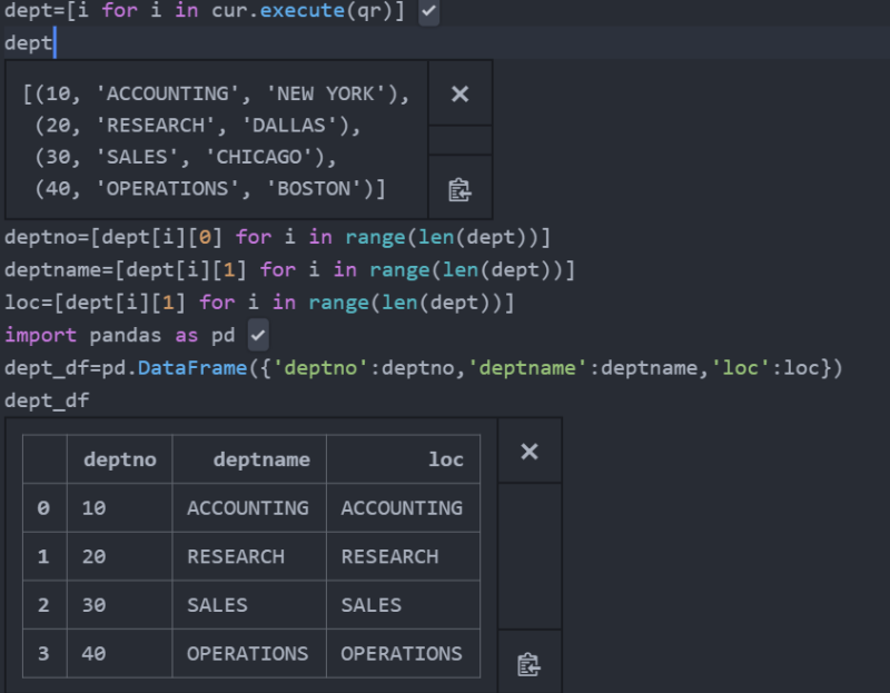 #Python : python oracle db 연동 : 네이버 블로그