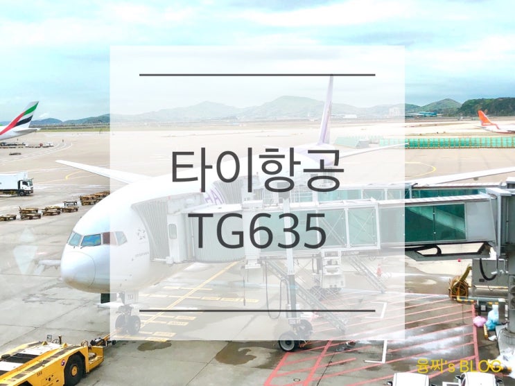  여행 정보 ) 인천 - 타이베이 타이항공 TG635 탑승 후기