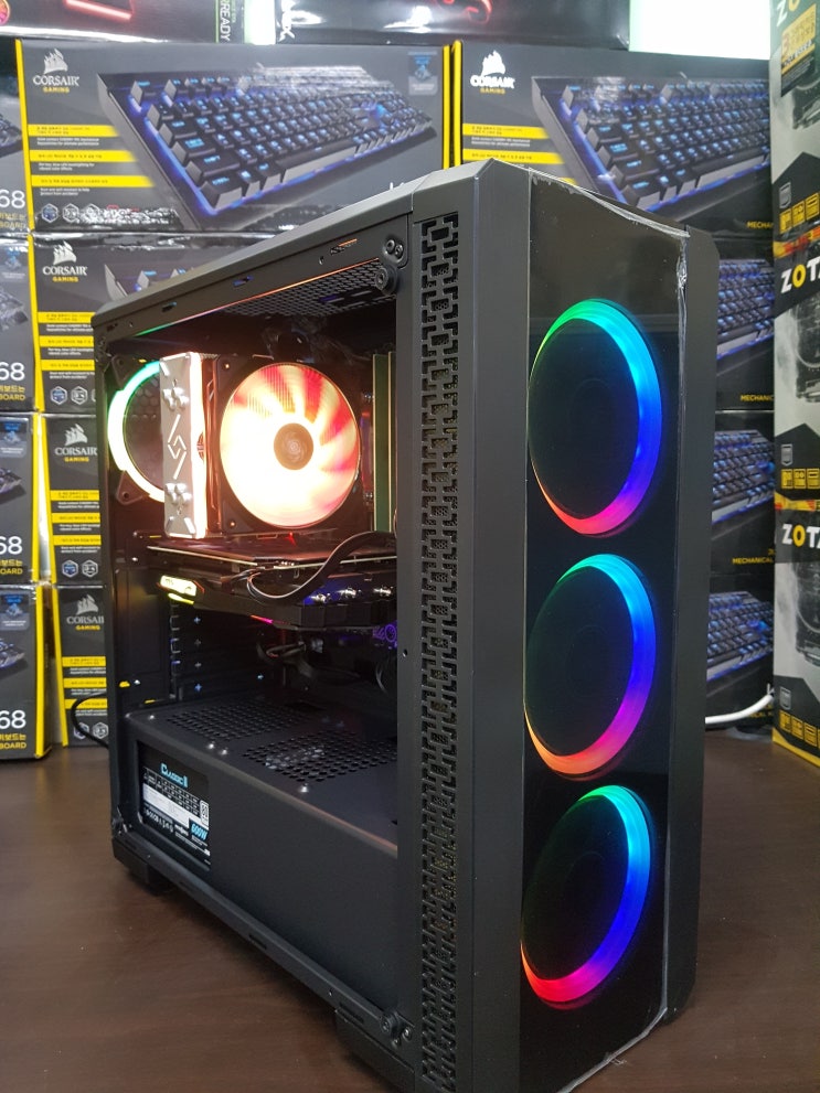  청주조립컴퓨터 i7-8700 rtx2060 6기가 배틀그라운드 고사양본체