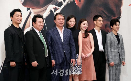  조재윤-임하룡-천호진-이솜-한선화-엄태구-김영민, 주역들 (구해줘2 제작발표회) 