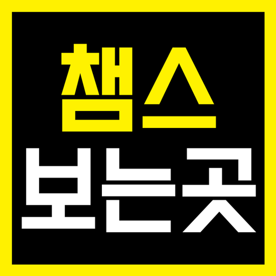  챔피언스리그중계 재밌게 보려면