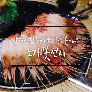  창원상남동해물 맛집 조개꽃천지에서 저렴하게 독도꽃새우 즐기기
