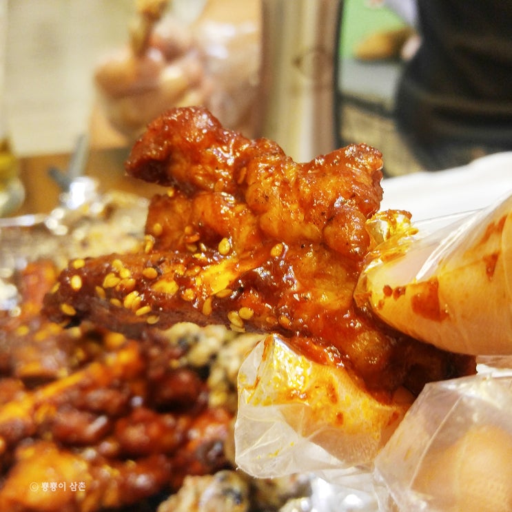  백종원의 골목식당 보고 급 땡겨! 돈오락쪽갈비 시켜 먹었어요.
