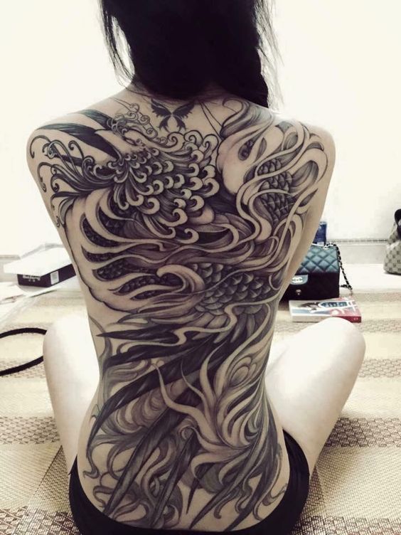  봉황 타투의 품격을 담아보다