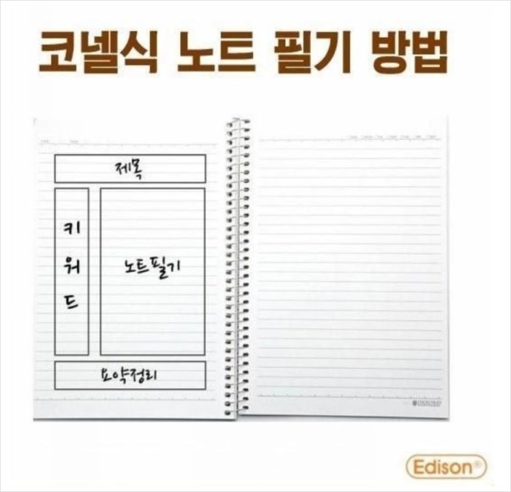  코넬식 학종 노트 필기법