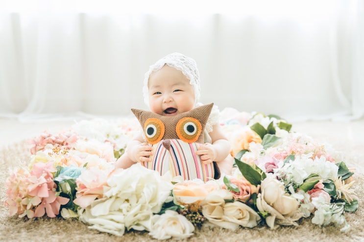  오산,안양,성남,의왕,군포,광주 백일촬영 & 백일사진 아티카스튜디오 이지안아기