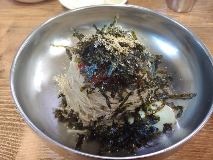  안성 한경대 근처 메밀촌 막국수에서 점심 해결