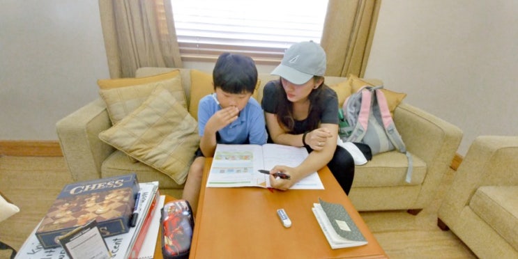  18'여름방학 수빅한달살기...영어수업.쥬빅사파리,얀바야코브