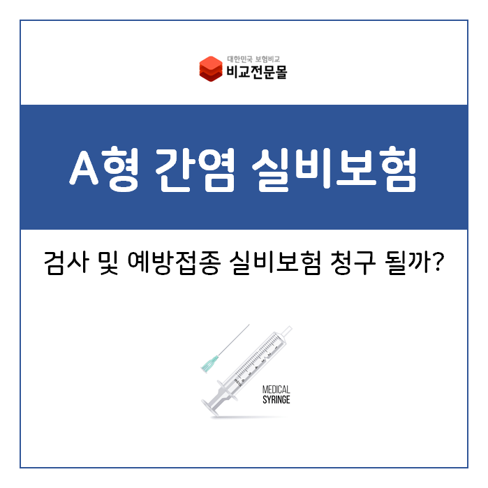  A형간염 검사와 예방접종, 실비보험 청구 가능할까?