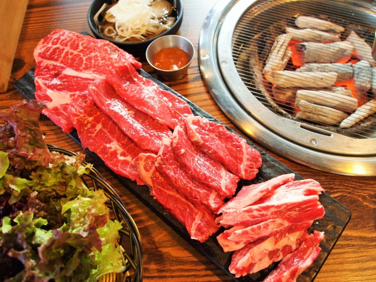  용인 죽전 맛집:: 왔쏘 수지동천점 소고기 무한리필!