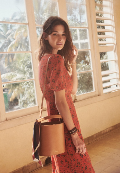 Sezane robe sollie hotsell
