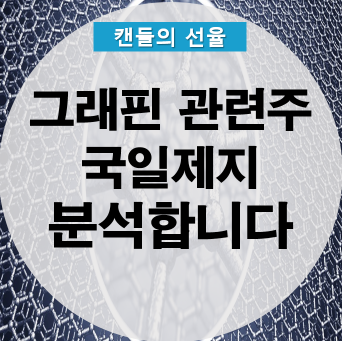  그래핀 관련주 국일제지 분석합니다