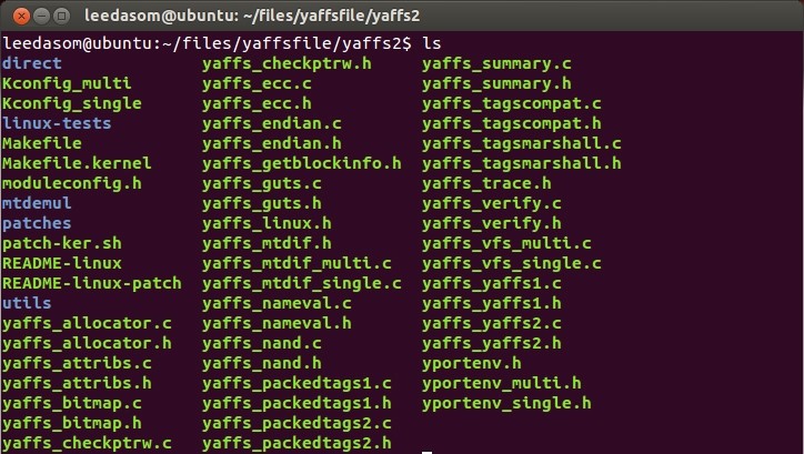  [mangoboard] file system image (yaffs) 생성