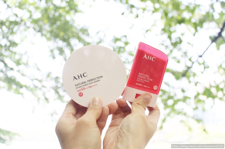  자외선과 적외선을 동시 차단하는 AHC 열광자차 선스틱&썬쿠션!