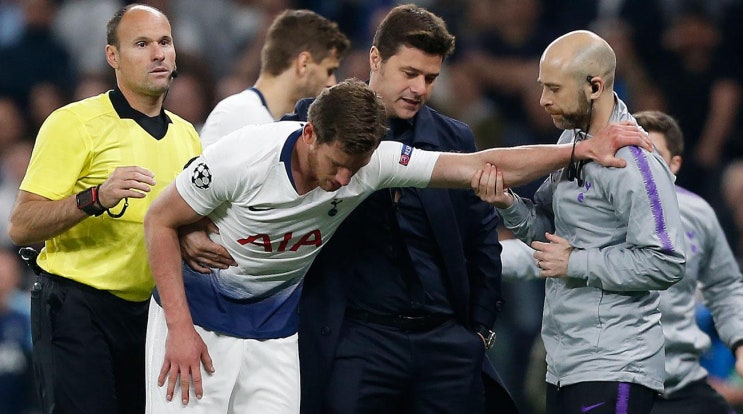 18-19 UEFA 챔피언스리그 준결승 1차전 토트넘 vs 아약스 전에서의 얀 베르통언의 머리 부상과 추후 복귀까지의 과정에 대해서 (영국 축구 협회, 뇌손상협회 인용). 18-19 UEFA 챔피언스리그 준결승 1차전 토트넘 vs 아약스 전에서의 얀 베르통언의 머리 부상과 추후 복귀까지의 과정에 대해서 (영국 축구 협회, 뇌손상협회 인용).