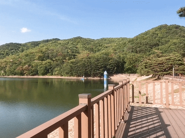  양산데이트장소 날씨좋은날 양산 법기수원지 