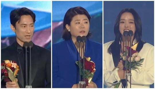  [2019백상예술대상]김병철-이정은·故김주혁-권소현, 조연상 영예 