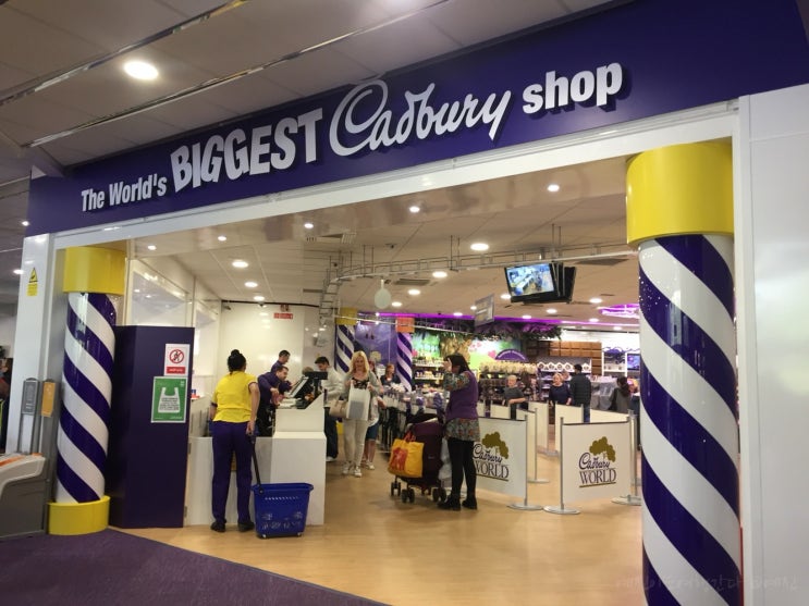  영국 버밍엄, 찰리와 초콜릿 공장의 실사판 캐드버리 월드(Cadbury World) 방문!