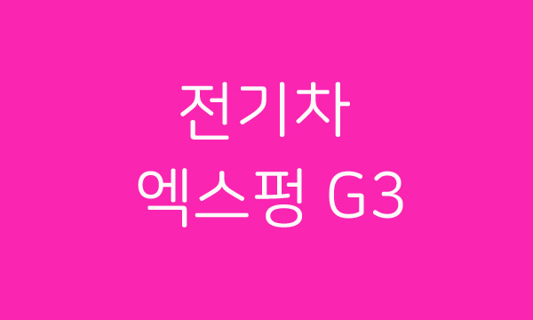  전기차 엑스펑 G3, 중국 테슬라로 불리는 차