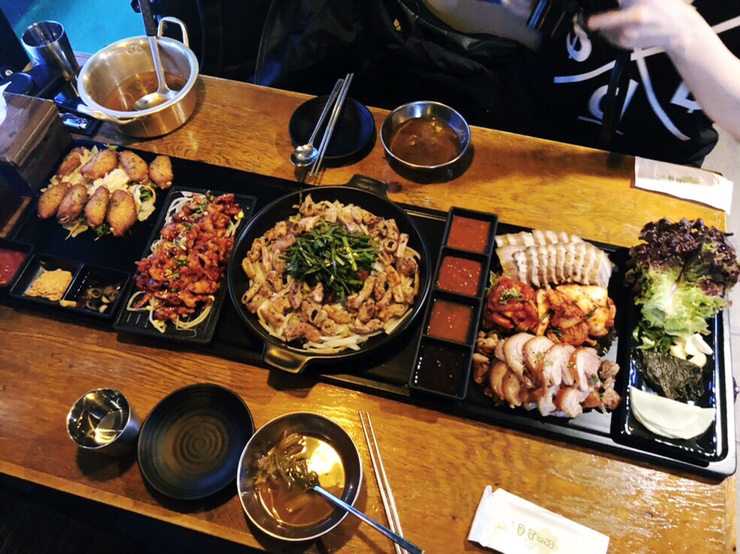  [논현맛집/신논현맛집] “김천재의 족발이보곱닭”, 푸짐한 1m 한상차림!