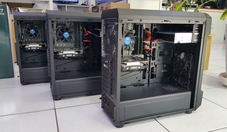  [대구 교동 조립컴퓨터] 인텔i5-9400F/B360M/GTX1050/RAM8Gx2/HDD1TB/SSD250G/ODD有/500W 업무용PC