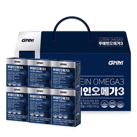 GNM자연의품격 루테인 오메가3 선물세트, 189g, 1세트 싸게파는곳