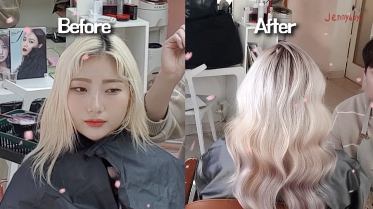  파스텔톤 염색?! 헐리우드 방법 대 공개!!!By 제니하우스 태성
