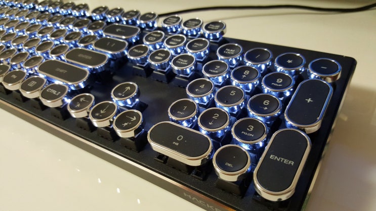  앱코 해커 K850 레트로 키보드 사용기