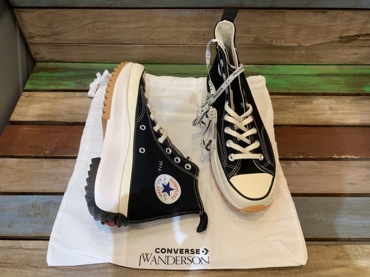 JW 앤더슨 컨버스 런스타 하이크 JW Anderson Converse 제품 구매 후기 사이즈 팁 양천구 신정동 목동 페이지 안경원