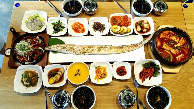  제주도 성산일출봉 맛집!!! 모해 통갈치화덕구이~~!!