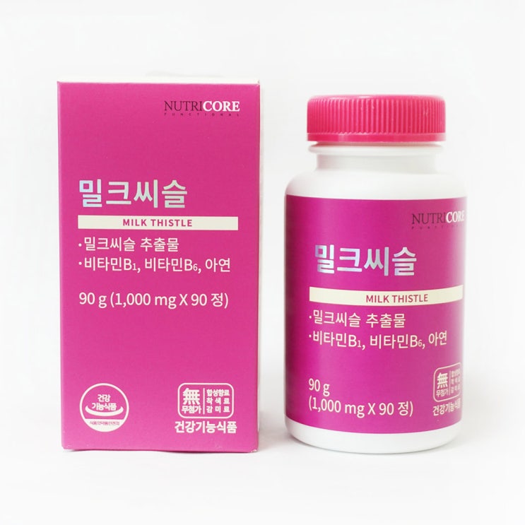  뉴트리코어 밀크시슬 화학성분 없어 더욱 좋네 -!