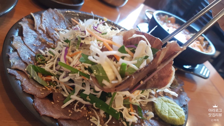  송도유원지맛집, 장독집에서 장육쌈먹었어요!