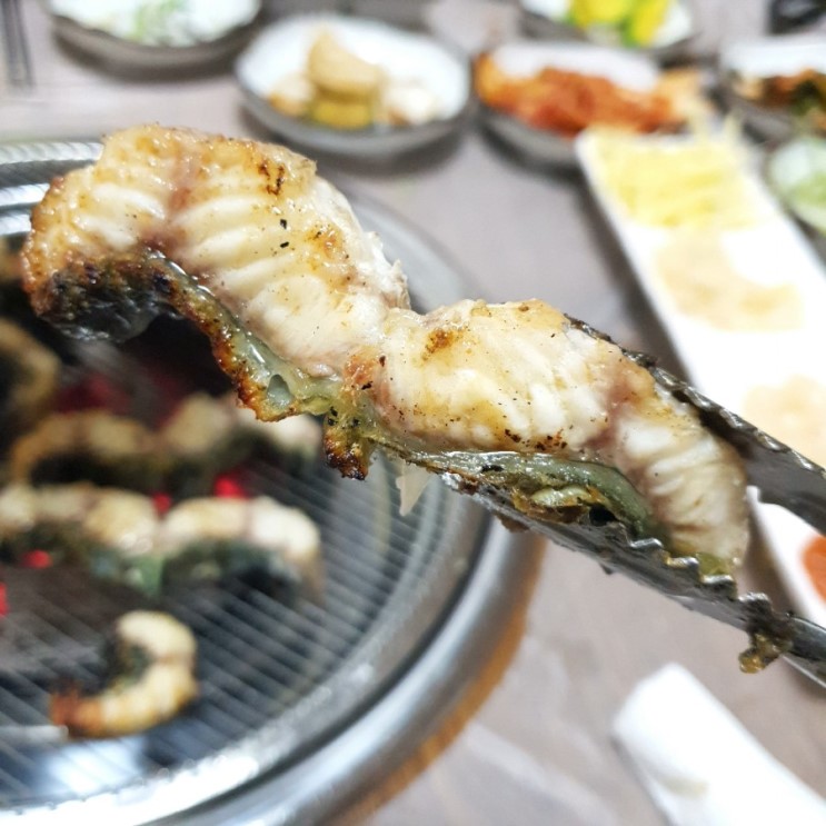 서산 장어. 청미 짚불장어에서 대물 무태장어 구이 맛보기